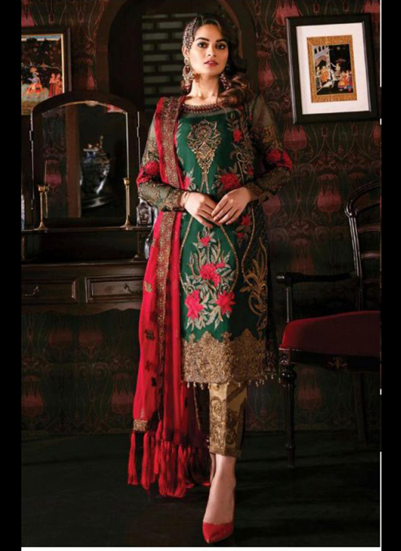 Latest Designer Ramsha Eid Special Pakistani Suits Collection Catalog